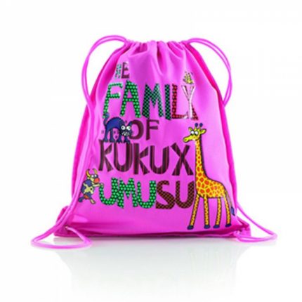 Kukuxumusu Τσάντα Πουγκί Jirafa Family - Miquelrius