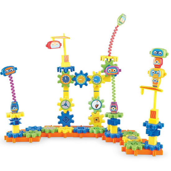 Gears Gears Gears! Robot Factory Building Set 909225 4+ - Learning Resources