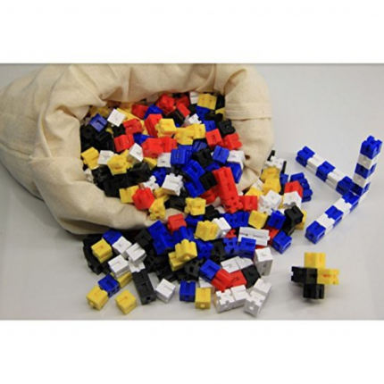 Σετ Αλληλοσυνδεόμενων Κύβων 1cm 1000τεμ 170221 4+ - Stem Toys