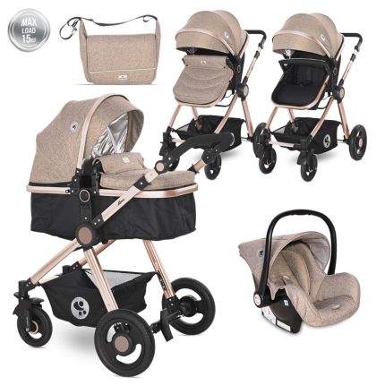 Lorelli Πολυκαρότσι Alexa 3 in 1 Pearl Beige 10021292182D
