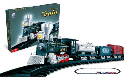 Zita Toys Τρένο με Μηχανή, 4 Βαγόνια, Ήχο και Φως 008.YY-507
