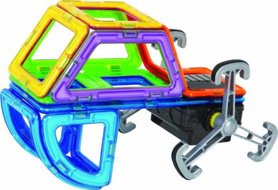 Μαγνητικά Τουβλάκια Κατασκευών Funny Wheel 20τμχ 64.044 3+, MagFormers