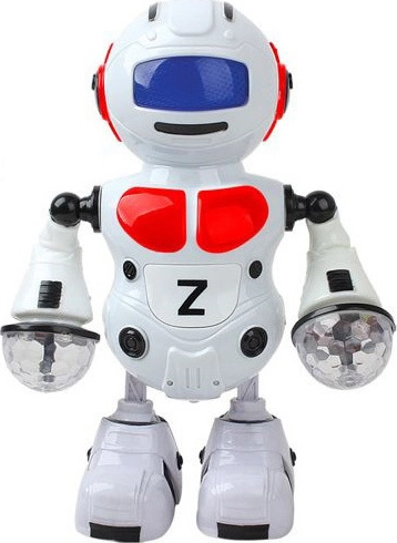 Zita Toys Ρομπότ Μπαταρίας με Ήχους και Φως που Χορεύει 005.58648 3+