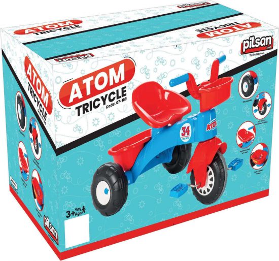 Τρίκυκλο Ποδήλατο Atom 07169 8693461326806 3+ - Pilsan