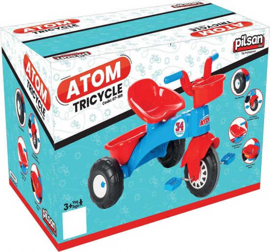 Τρίκυκλο Ποδήλατο Atom 07169 8693461071690 3+ - Pilsan