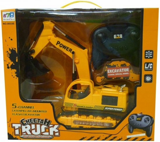 Zita Toys 1:24 Τηλεκατευθυνόμενος Εκσκαφέας 007.8033E 3+