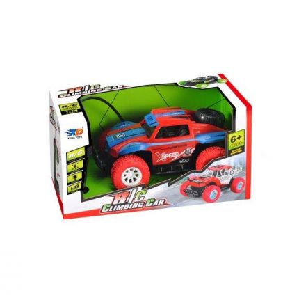 Zita Toys 1:18 Τηλεκατευθυνόμενο Αυτοκίνητο με USB και Φώτα Κόκκινο-Μπλε 005.3688-P106,7,8A 6+