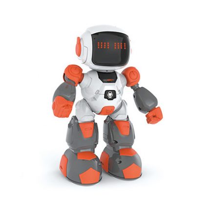 Zita Toys Ρομπότ Τηλεκατευθυνόμενο με Χειριστήριο Ρολόι Πορτοκαλί 005.616-1