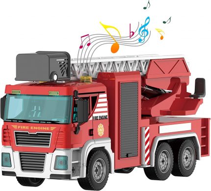 Zita Toys Πυροσβεστικό Όχημα με Ηλεκτρικό Τρυπάνι για Συναρμολόγηση 95τμχ 005.3202-8