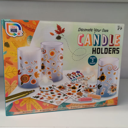 Decorate Your Own Candle Holders 7+ - Craft Hub