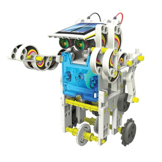 Construct & Create 14 in 1 Solar Robot Kit Κατασκευής Ηλιακού Ρομπότ 8+ - The Source