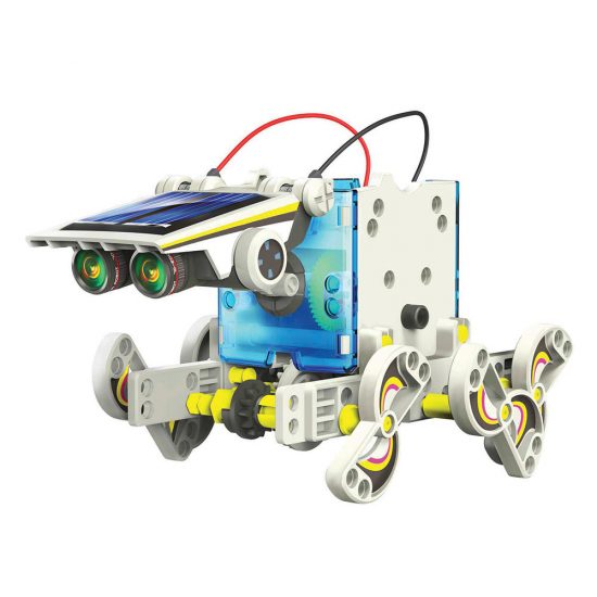 Construct & Create 14 in 1 Solar Robot Kit Κατασκευής Ηλιακού Ρομπότ 8+ - The Source