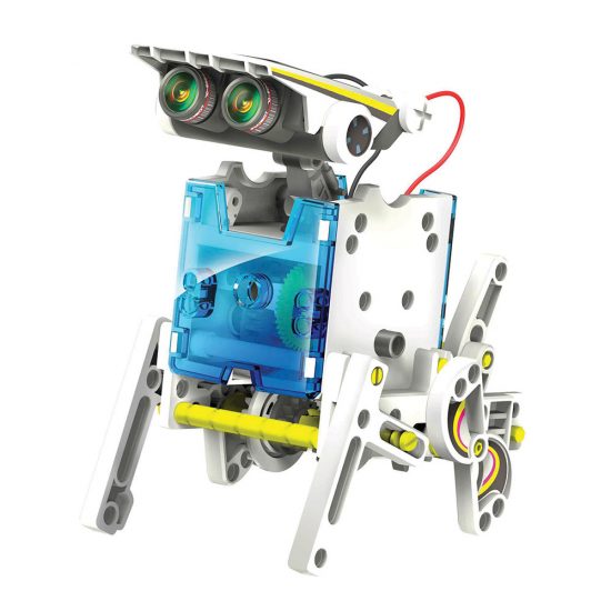 Construct & Create 14 in 1 Solar Robot Kit Κατασκευής Ηλιακού Ρομπότ 8+ - The Source