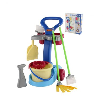 Παιδικό Τρόλεϊ Καθαρισμού 36575 Cleaner Set 4810344036575 - Polesie