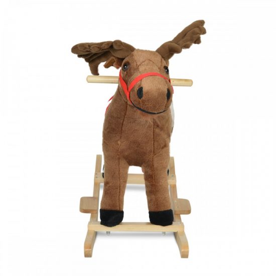 Κουνιστός Λούτρινος Τάρανδος Plush rocking Deer WJ-001 3800146230647# 24m+ - Moni Toys