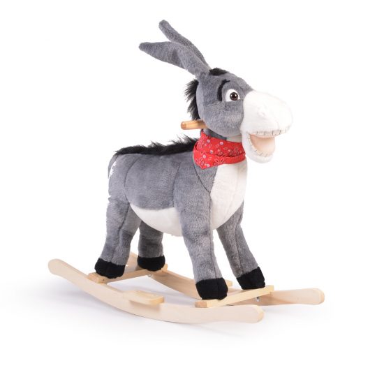 Κουνιστό Λούτρινο Γαϊδουράκι Plush rocking Donkey WJ-001 24m+ 3800146230630Ο - Moni Toys
