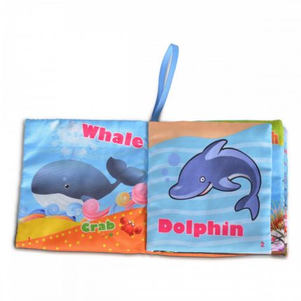 Moni Εκπαιδευτικό Μαλακό Βιβλίο Soft book Baby Ocean`s Park JL55 3800146266844 6m+
