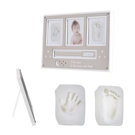 Ξύλινη Κορνίζα Ενθύμιο με Αποτύπωμα Hand and Foot Print Set 3800146266172 - Cangaroo