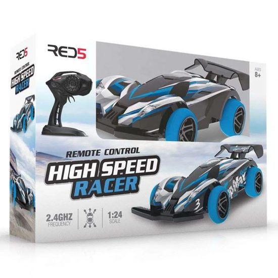 RED5 Remote Control High Speed Racing Car Ταχύτατο Τηλεκατευθυνόμενο Αυτοκινητάκι Μπλε 79150 8+ - The Source