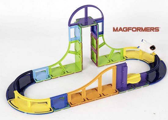 Μαγνητικά Τουβλάκια Κατασκευών Sky Track Play 44τμχ 64.059# 3+, MagFormers
