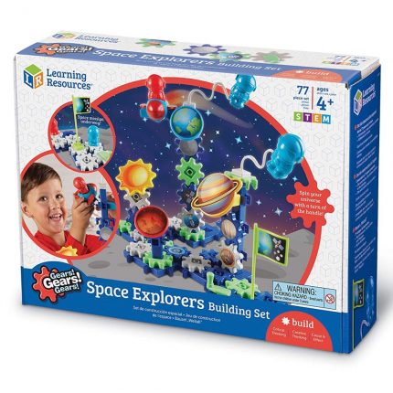 Gears Gears Gears! Space Explorers Building Set 909217 4+ - Learning Resources