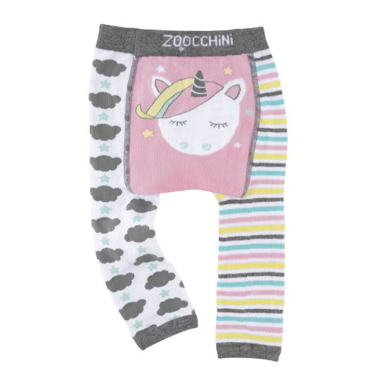 Grip+Easy Crawler Pants & Socks Set – Allie the Alicorn - Zoocchini