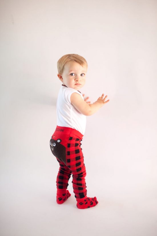 Grip+Easy Crawler Pants & Socks Set – Bosley the Bear - Zoocchini