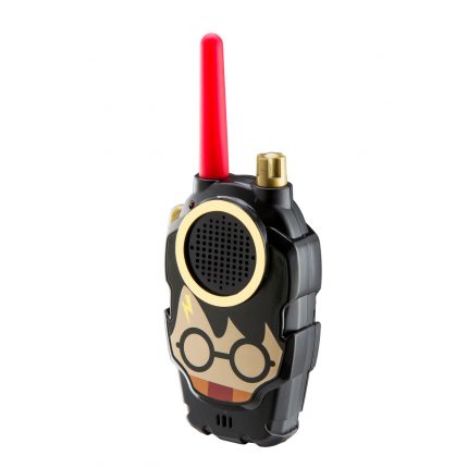 Harry Potter Σετ 2 Walkie Talkies για Παιδιά & Ενήλικες με Εμβέλεια 150m RI-210HP (Μαύρο/Κόκκινο) 3+ - eKids