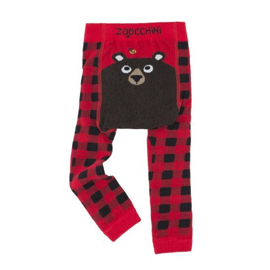 Grip+Easy Crawler Pants & Socks Set – Bosley the Bear - Zoocchini