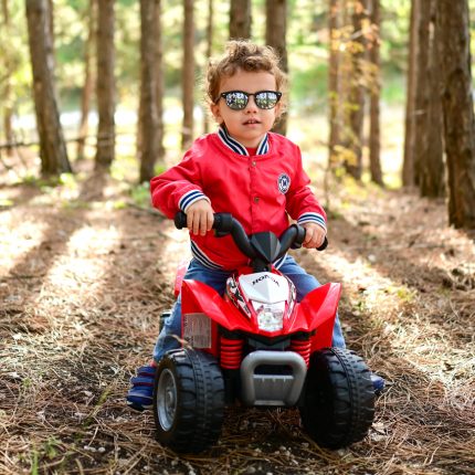Lorelli Ηλεκτροκίνητη Παιδική Γουρούνα Honda ATV 6V Κόκκινο 10430010001 18m+
