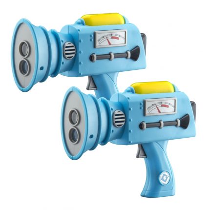 Minions Σετ 2 Laser Tag Blasters για Παιδιά & Ενήλικες με Φωτισμό και Δόνηση με Εμβέλεια 30m MS-174 (Κίτρινο/Μαύρο/Μπλε) 5+ - eKids