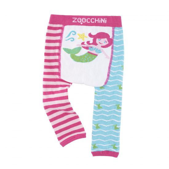 Grip+Easy Crawler Pants & Socks Set – Marietta the Mermaid - Zoocchini