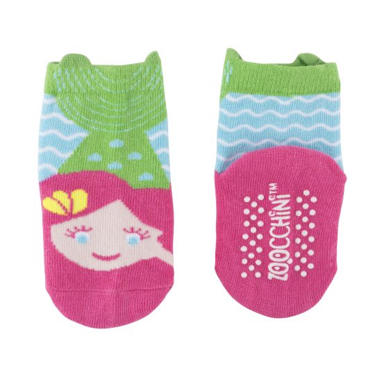 Grip+Easy Crawler Pants & Socks Set – Marietta the Mermaid - Zoocchini