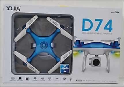 Zita Toys Ελικόπτερο Drone Χωρίς Κάμερα 005.D74G 14+
