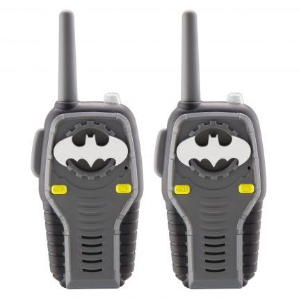 Batman Σετ 2 Walkie Talkies για Παιδιά & Ενήλικες με Εμβέλεια 150m Ri-212BM Μαύρο 3+ - eKids