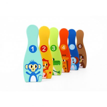 Ξύλινες Κορίνες Μπόουλινγκ Bowling TH295 697263337156 3+ - Tooky Toy