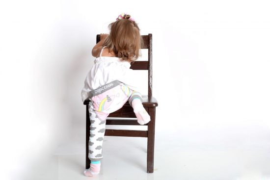 Grip+Easy Crawler Pants & Socks Set – Allie the Alicorn - Zoocchini