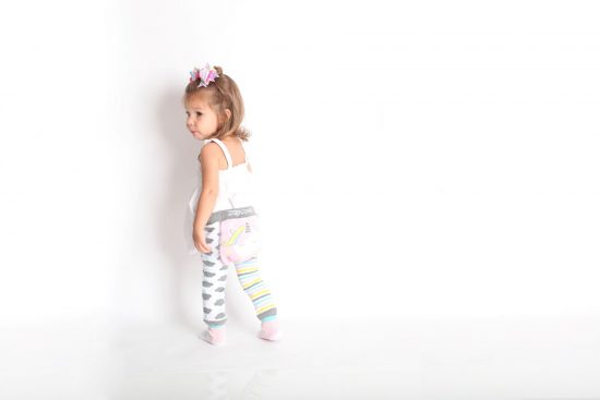 Grip+Easy Crawler Pants & Socks Set – Allie the Alicorn - Zoocchini