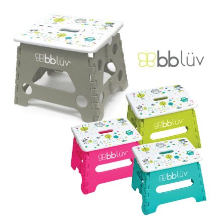 Step – Αναδιπλούμενο Σκαλάκι Γκρι 18m+ - Bbluv