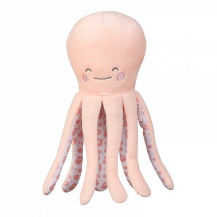 Λούτρινο Παιχνίδι Pink Octοpus 22cm 0m+ - Saro