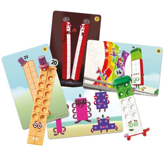 MathLink Cubes Numberblocks 11-20 Activity Set (αριθμοκυβακια) 900950 3+ - Learning Resources