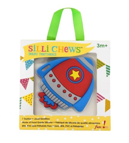 Silli Chews™ Μασητικά Πύραυλος 3m+ - Baby to Love