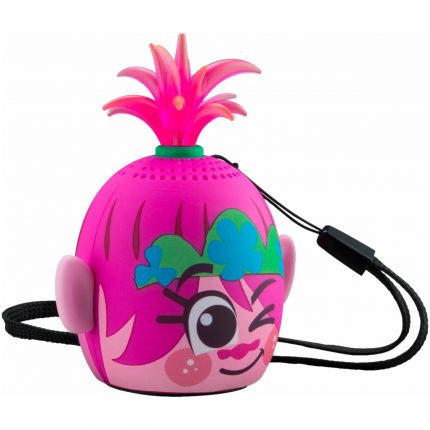 Trolls World Tour Φορητό ηχείο Bluetooth για Παιδιά με Λουράκι Καρπού (Ροζ/Μωβ) - eKids