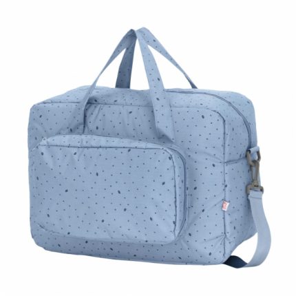 Τσάντα Αλλαξιέρα Leaf Μπλε (39x29x15cm) - My Bag's