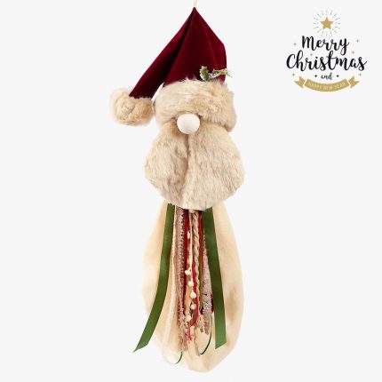 Κρεμαστός Άγιος Βασίλης με σάκο (72cm)