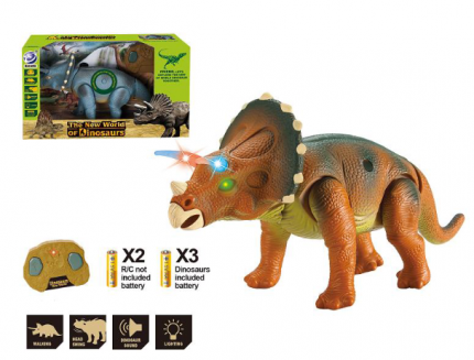 Zita Toys Τηλεκατευθυνόμενος Δεινόσαυρος Triceratops 005.9982 3+