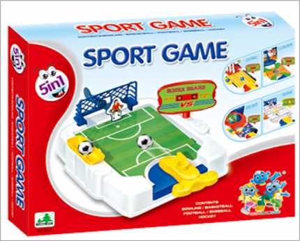 Zita Toys Επιτραπέζιο Παιχνίδι 5 σε 1 008.8007  3+
