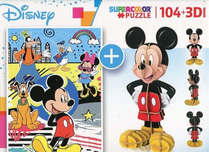 Clementoni Παιδικό Παζλ 3D Mickey Mouse 104 τμχ 6+  As Company