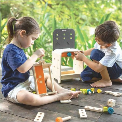 Εργαλειοθήκη - Ρομπότ 4.374 3+, Plan Toys