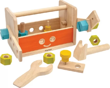 Εργαλειοθήκη - Ρομπότ 4.374 3+, Plan Toys
